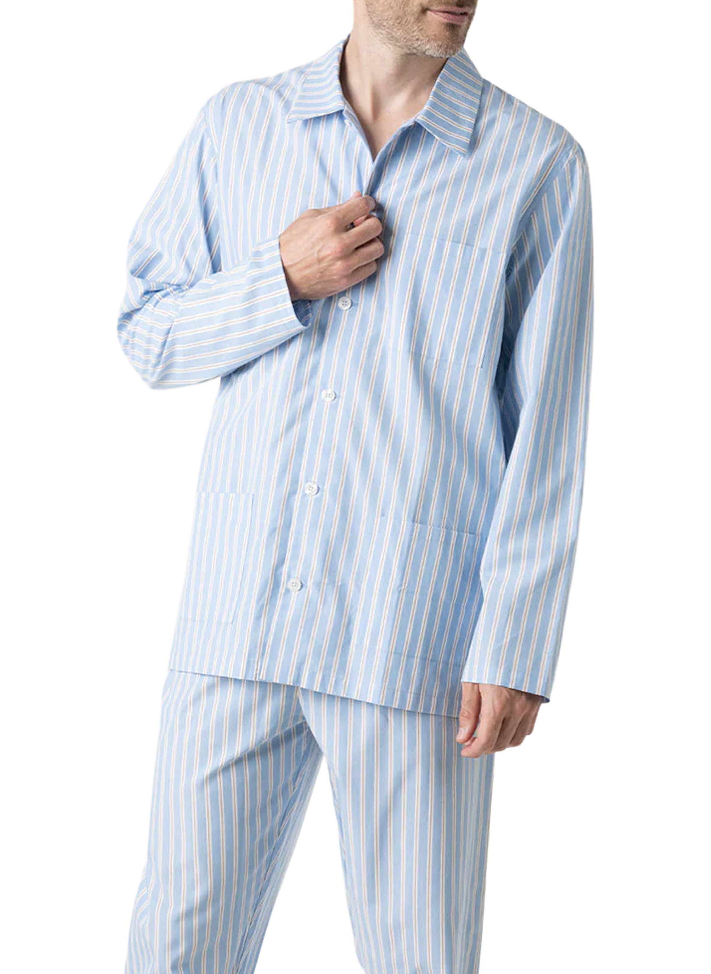 Cotton pajama set EMINENCE Blue