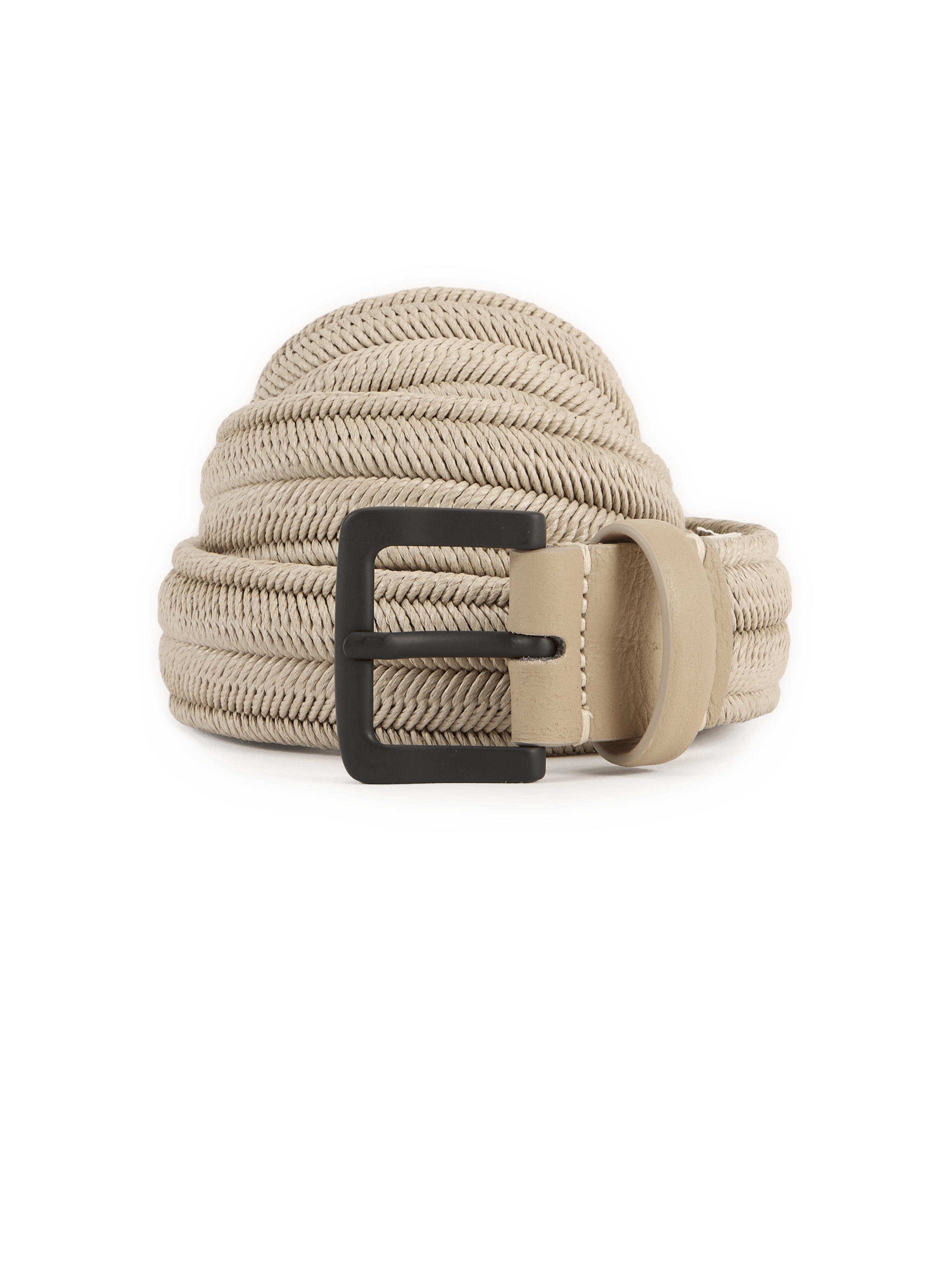 Ceinture tressée en coton mélangé CP COMPANY Beige