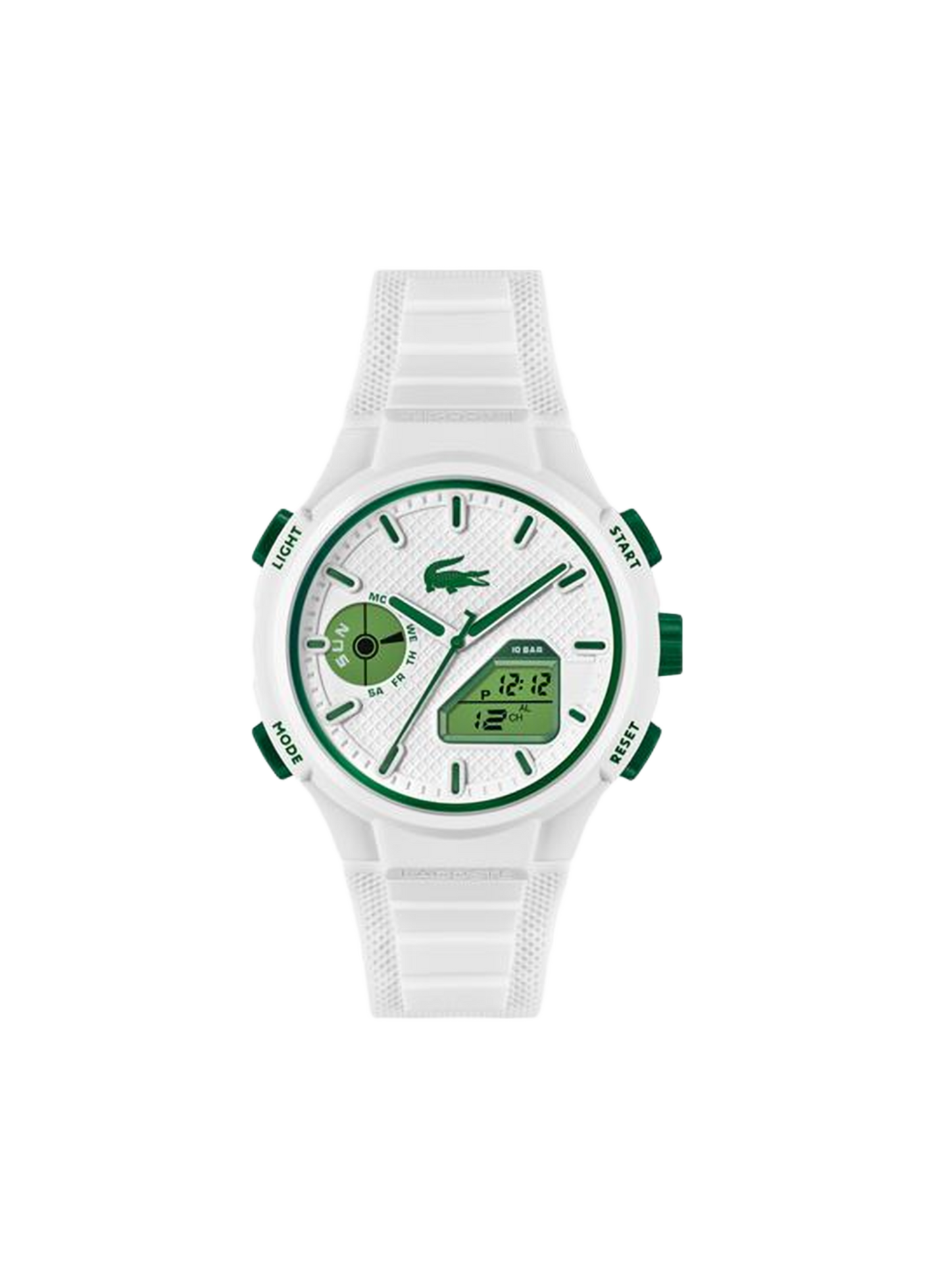 Montre quartz LC33 en silicone LACOSTE MONTRES Blanc