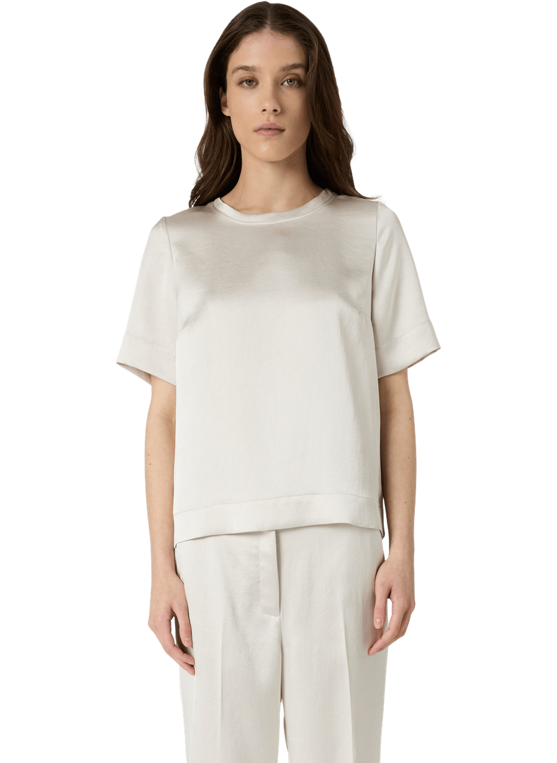 Top en satin - cileia GERARD DAREL Beige