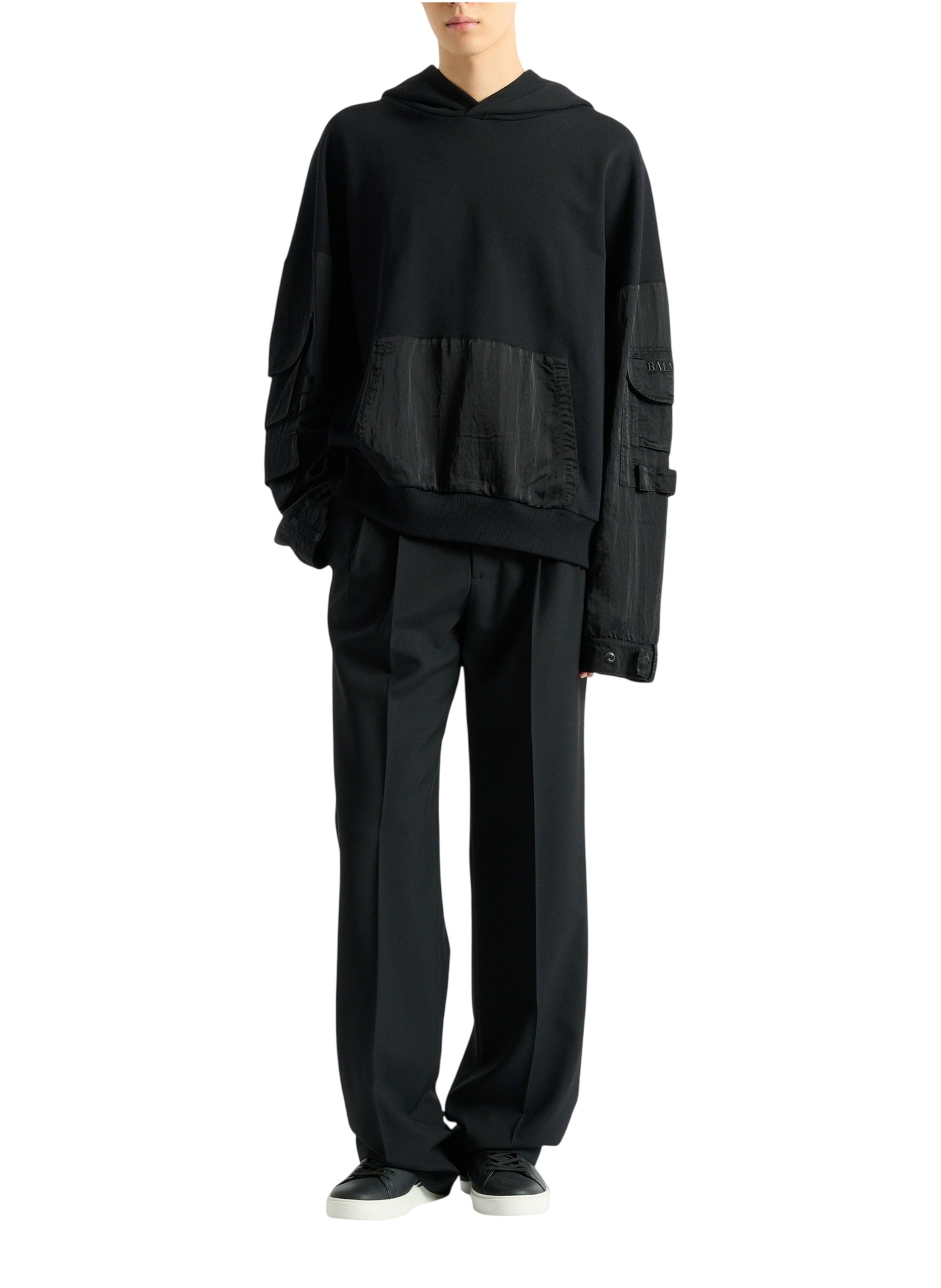 Hoodie balmain vintage utility BALMAIN Noir