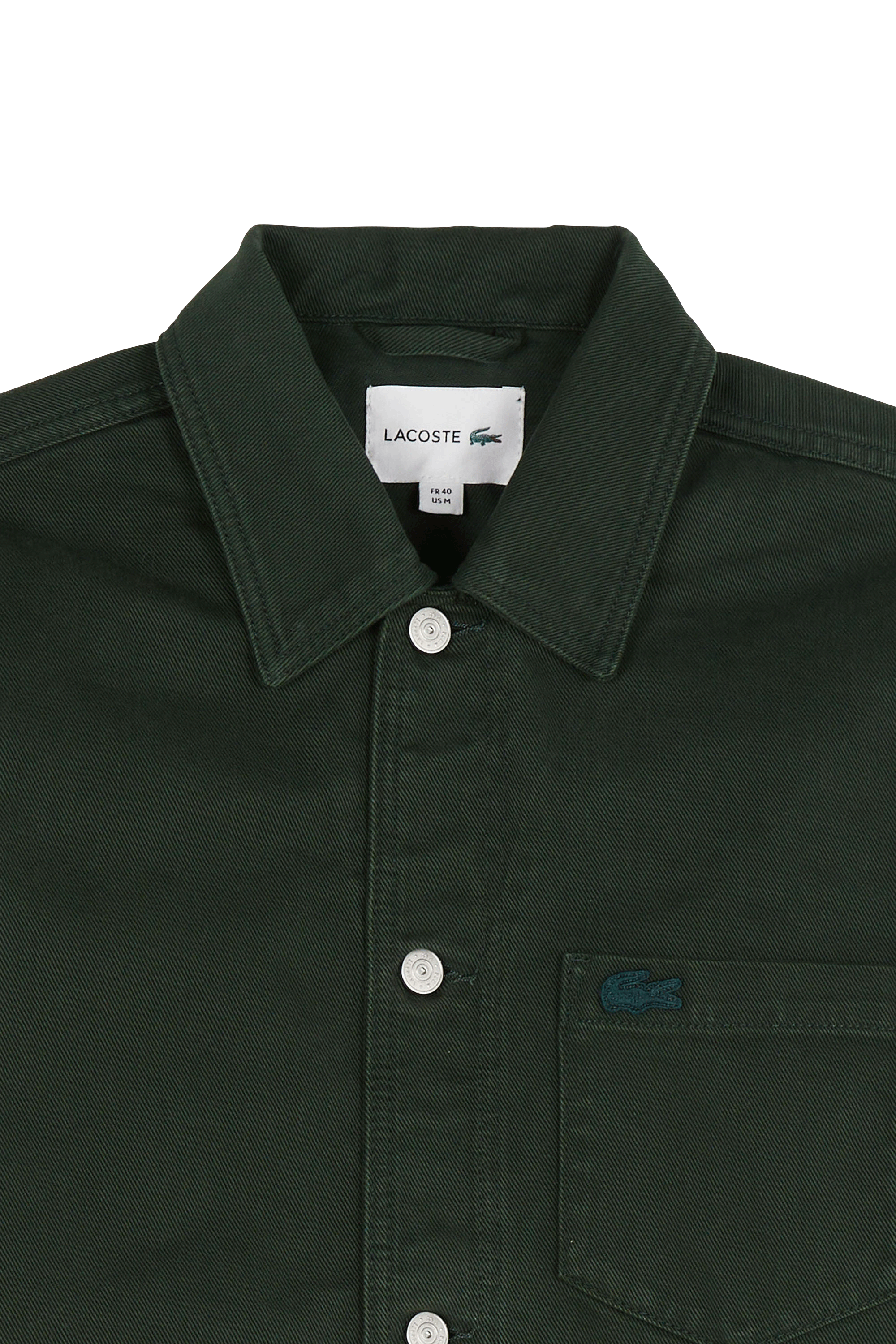 Surchemise chemise casual manches lo | Vert LACOSTE Homme