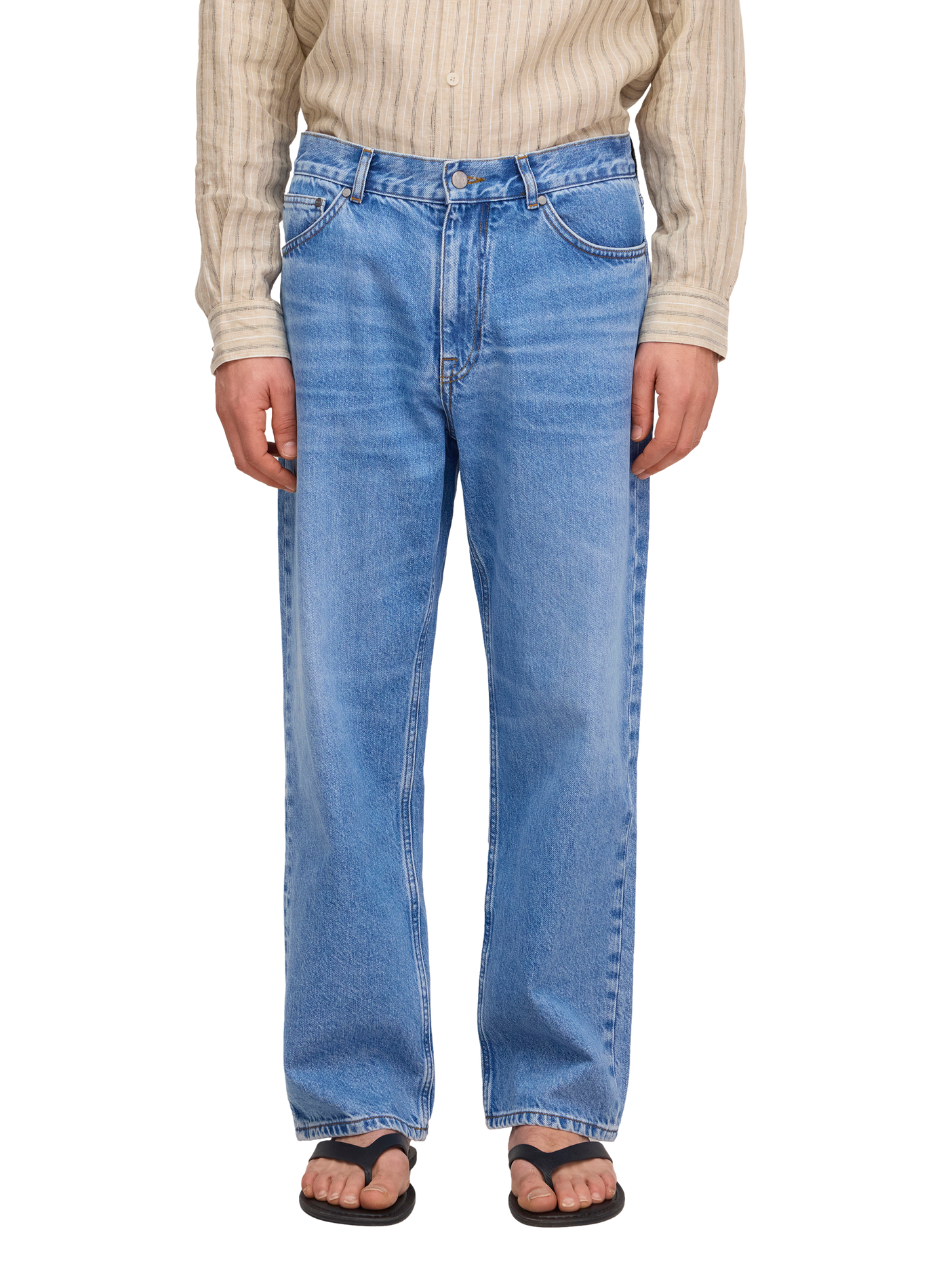 Otis straight leg jeans in cotton NN.07 Blue