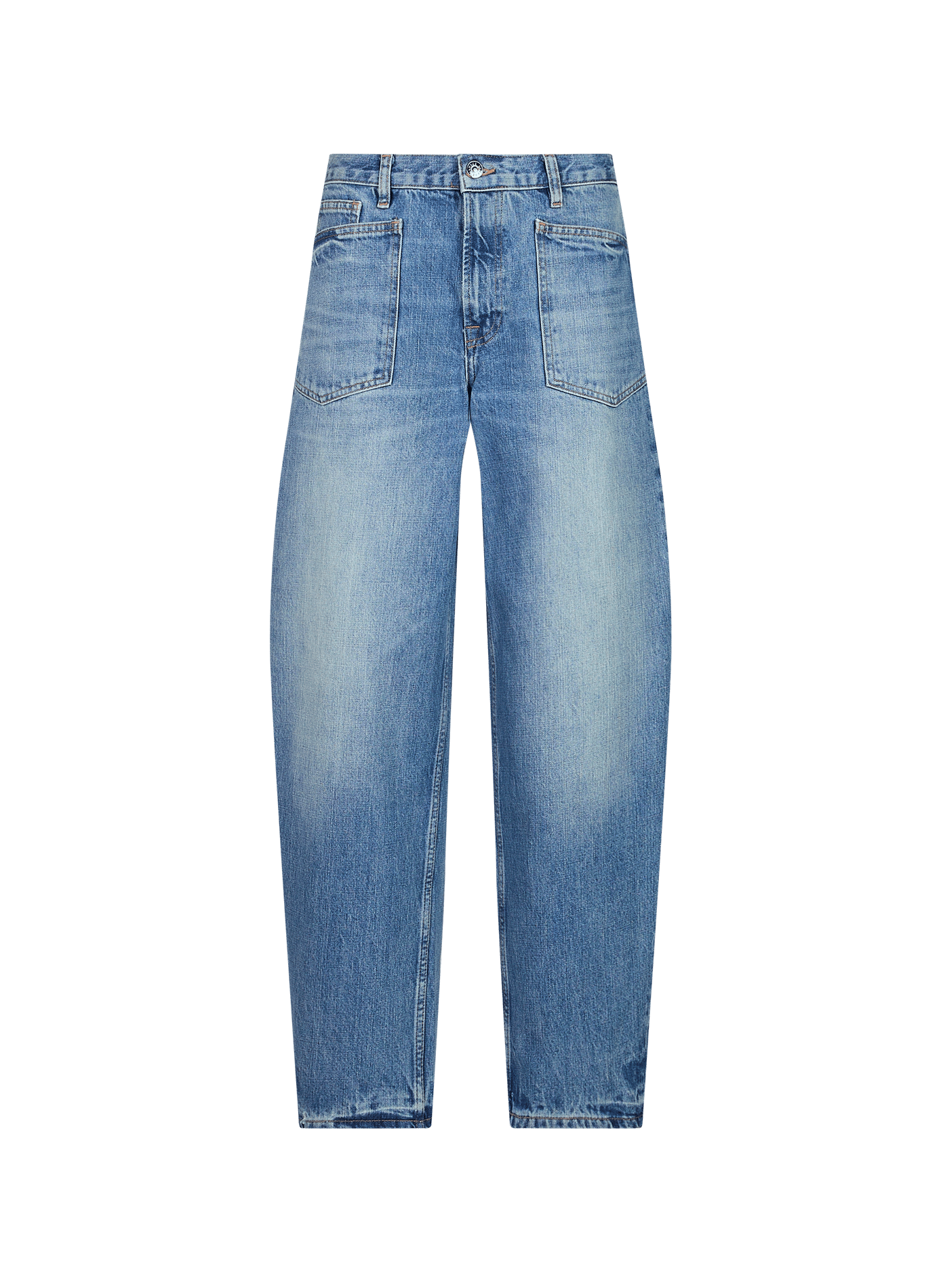 Solid wide-leg balloon jeans SAMSOE SAMSOE Blue