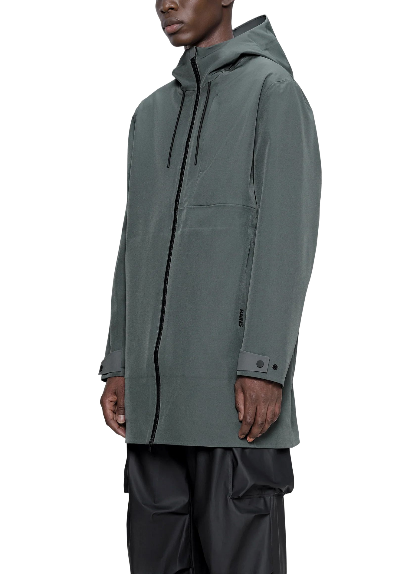 Parka SUVA SOFTSHE zippée RAINS Gris