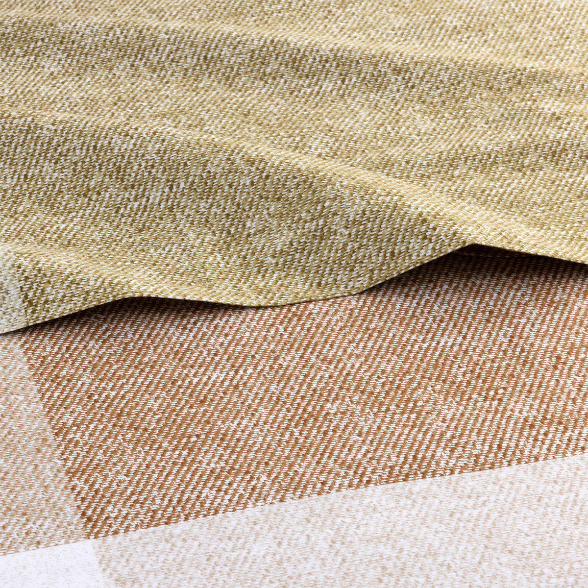 Drap plat en satin de coton, loomis BOSS HOME Marron
