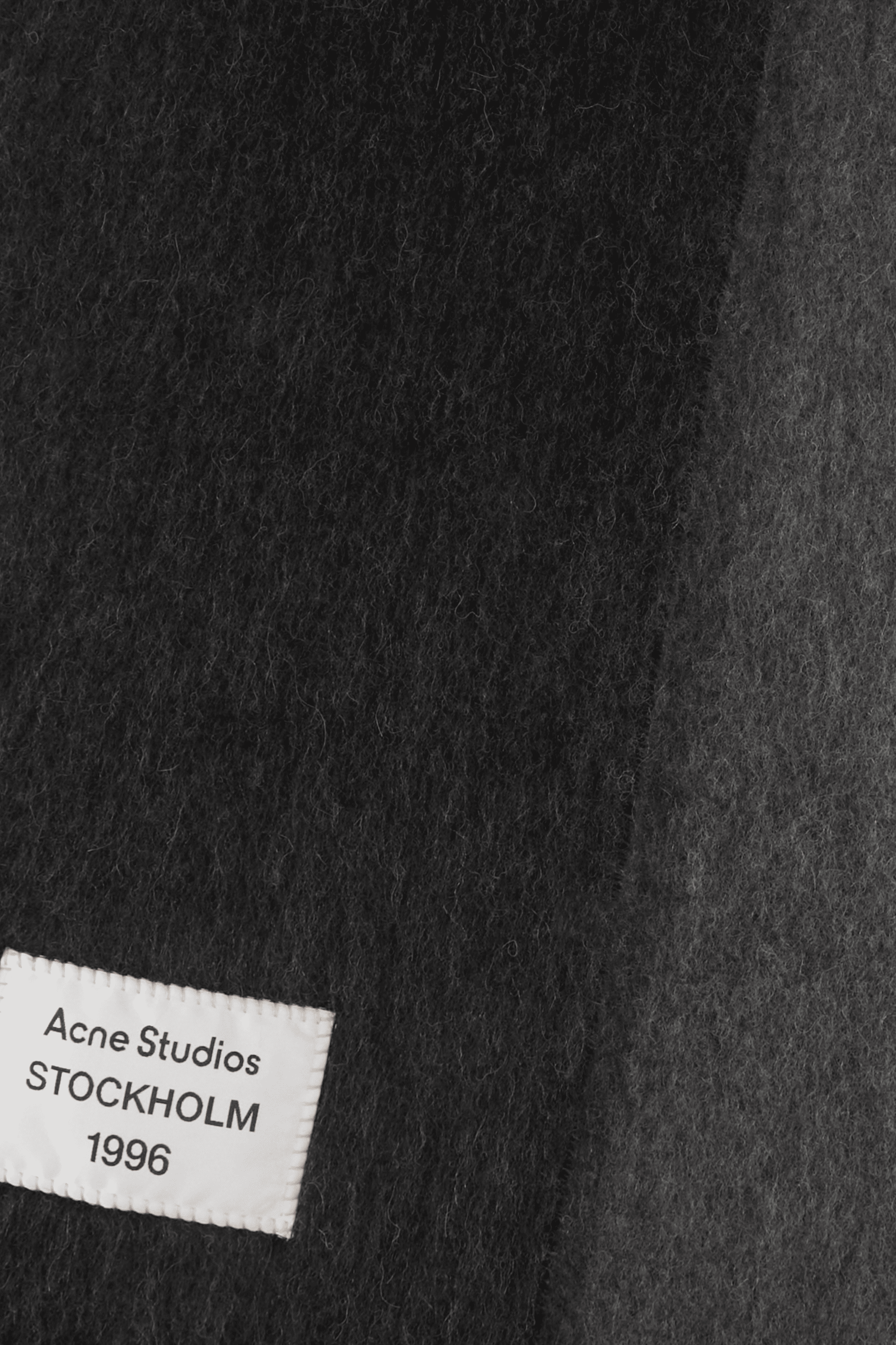 Schal aus Wollmischung ACNE STUDIOS Grau