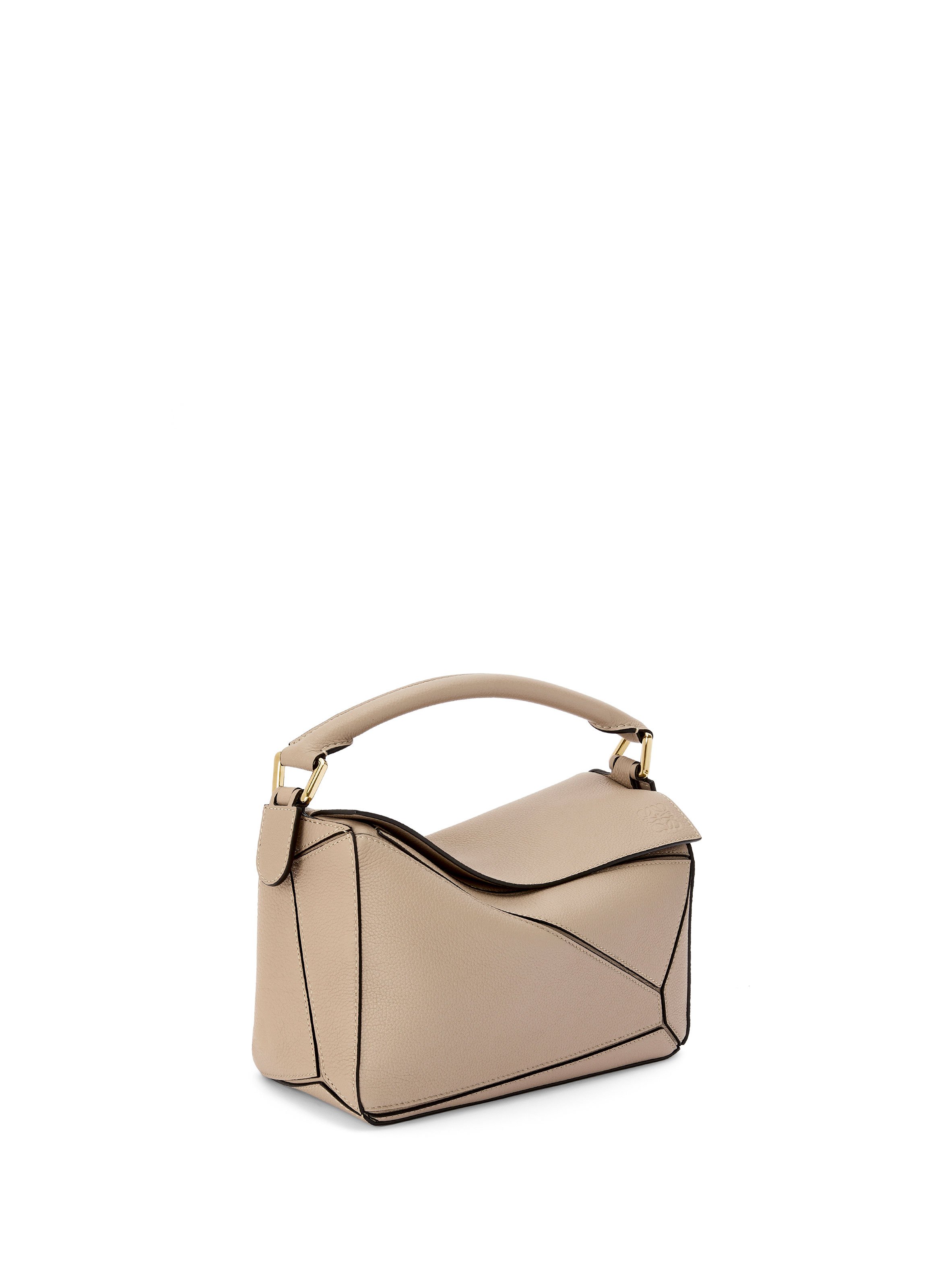 Sac à main small Puzzle en cuir