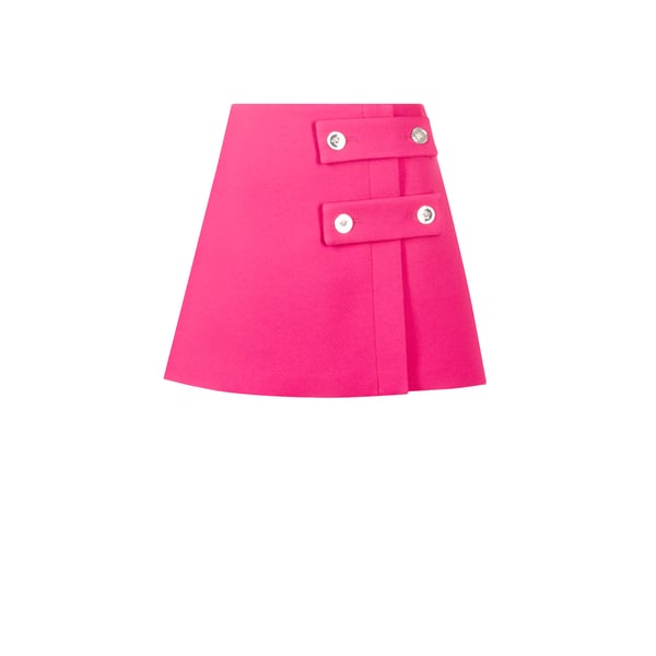 Jupe courte en twill