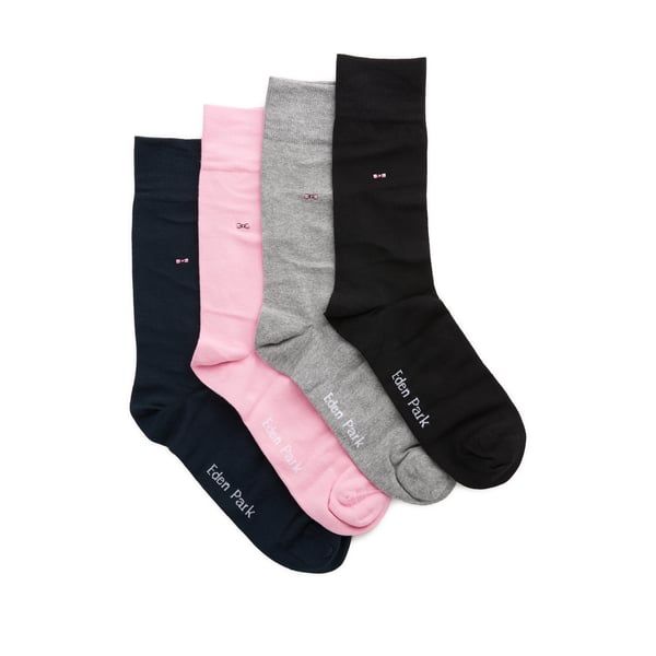 Lot de 4 chaussettes mi hautes Lot de 4 chaussettes mi hautes