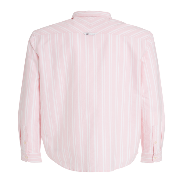 Tommy Hilfiger Striped Shirt In Pink