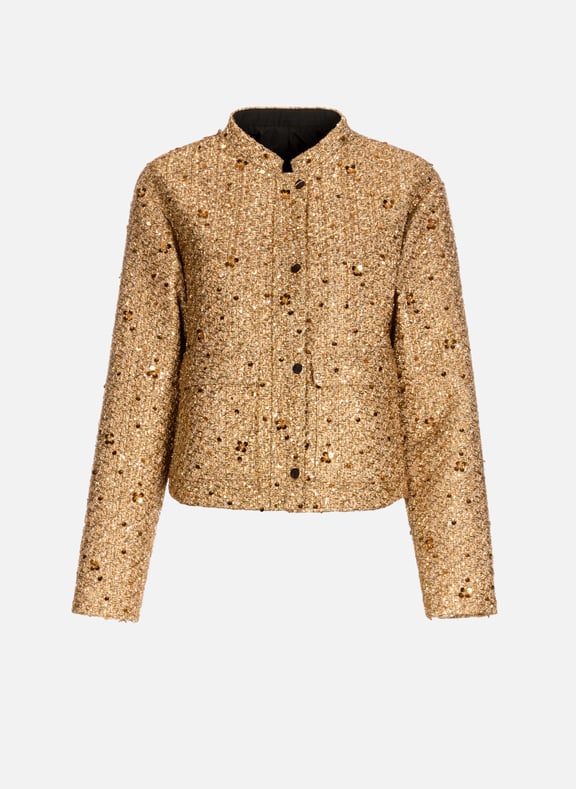 Sequin jacket Golden by SAISON 1865 SAISON 1865 Sequin jacket Golden