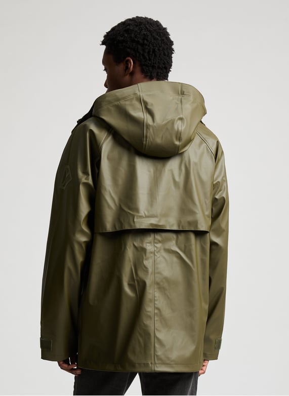 Veste imperméable à capuche | Vert by DIDRIKSONS Veste imperméable à capuche Vert