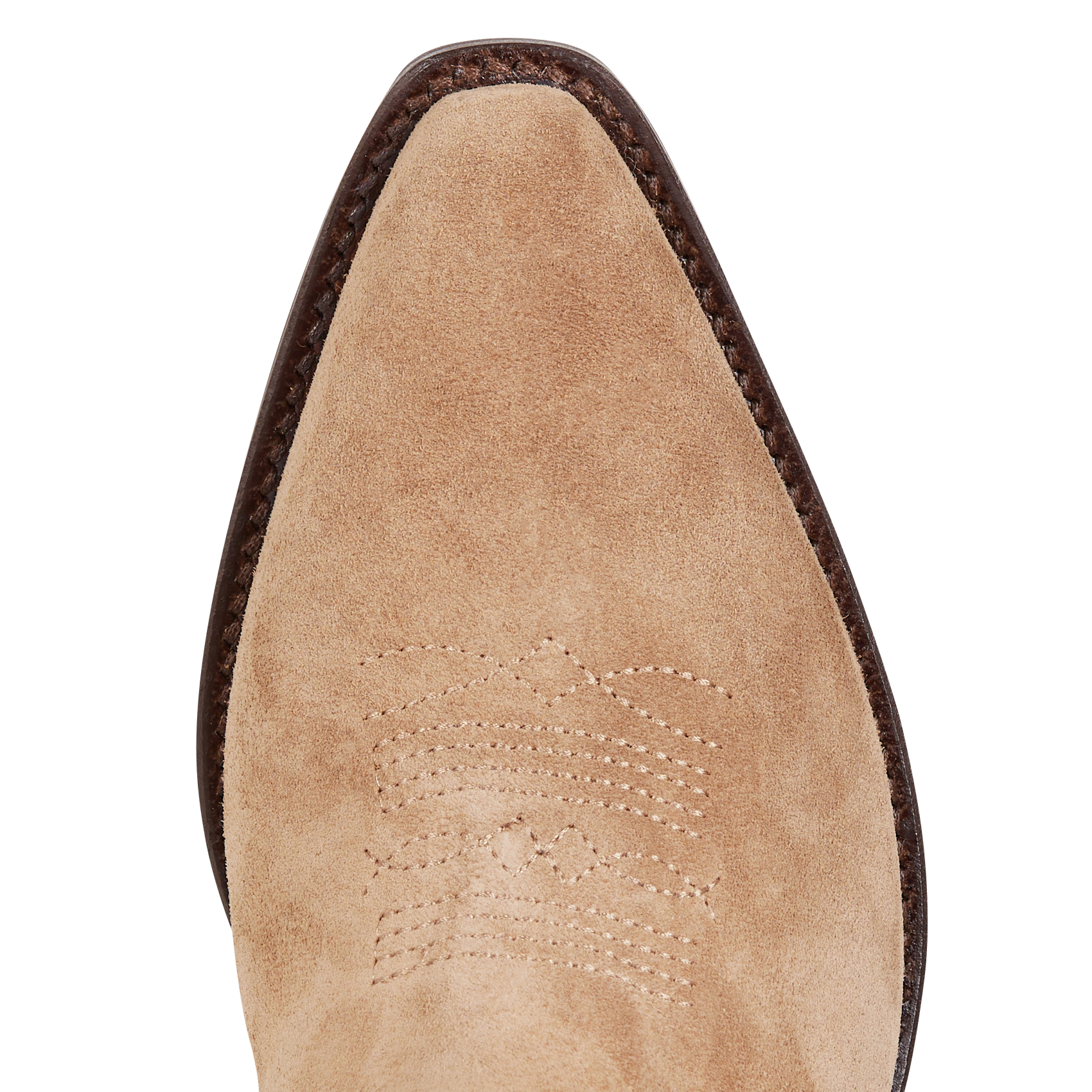 Santiags en cuir delea JONAK Beige