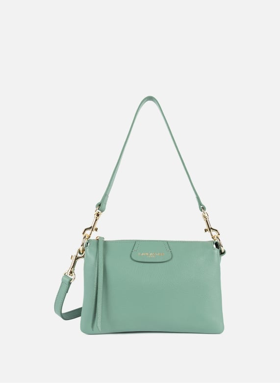 M clutch - Dune | Green by LANCASTER M clutch - Dune Green