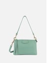 M clutch - Dune | Green by LANCASTER LANCASTER M clutch - Dune | Green