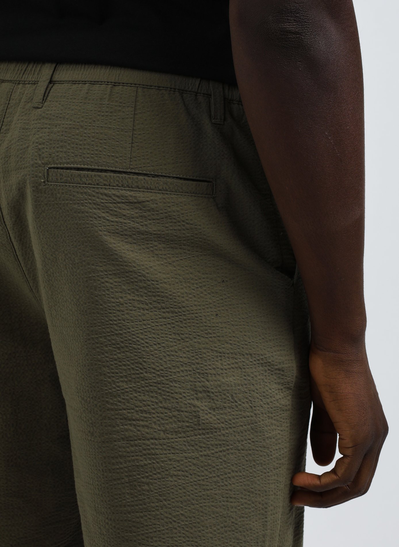 Cotton Shorts SELECTED Green