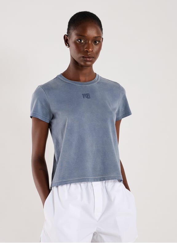Cotton T-shirt Blue by ALEXANDER WANG ALEXANDER WANG Cotton T-shirt Blue