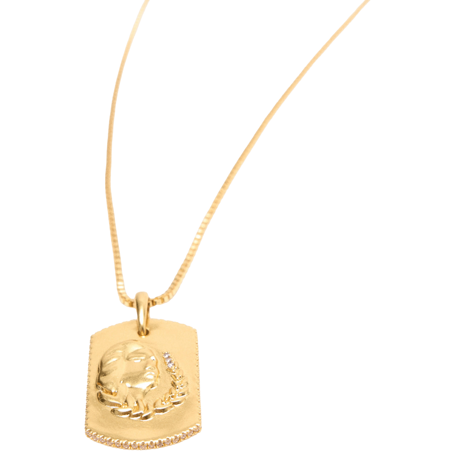 Collier en laiton MAJE Doré