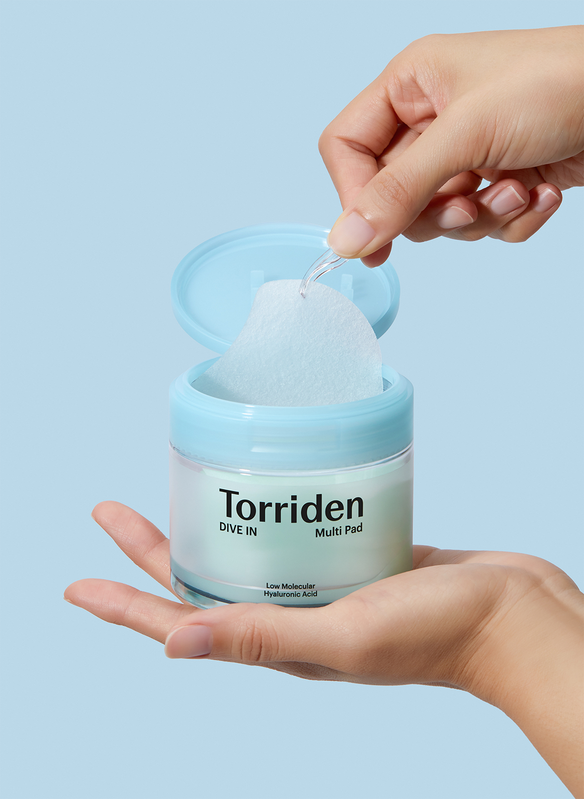 DIVE IN - Disques Tonifiants et Apaisants à l'Acide Hyaluronique Bas Poids Moléculaire TORRIDEN No color
