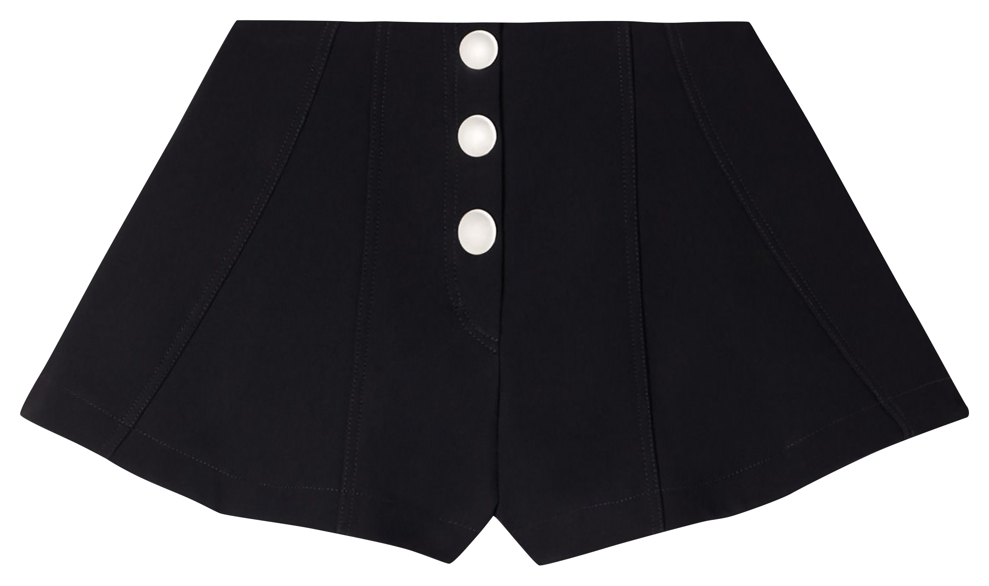 Short évasé SANDRO Noir