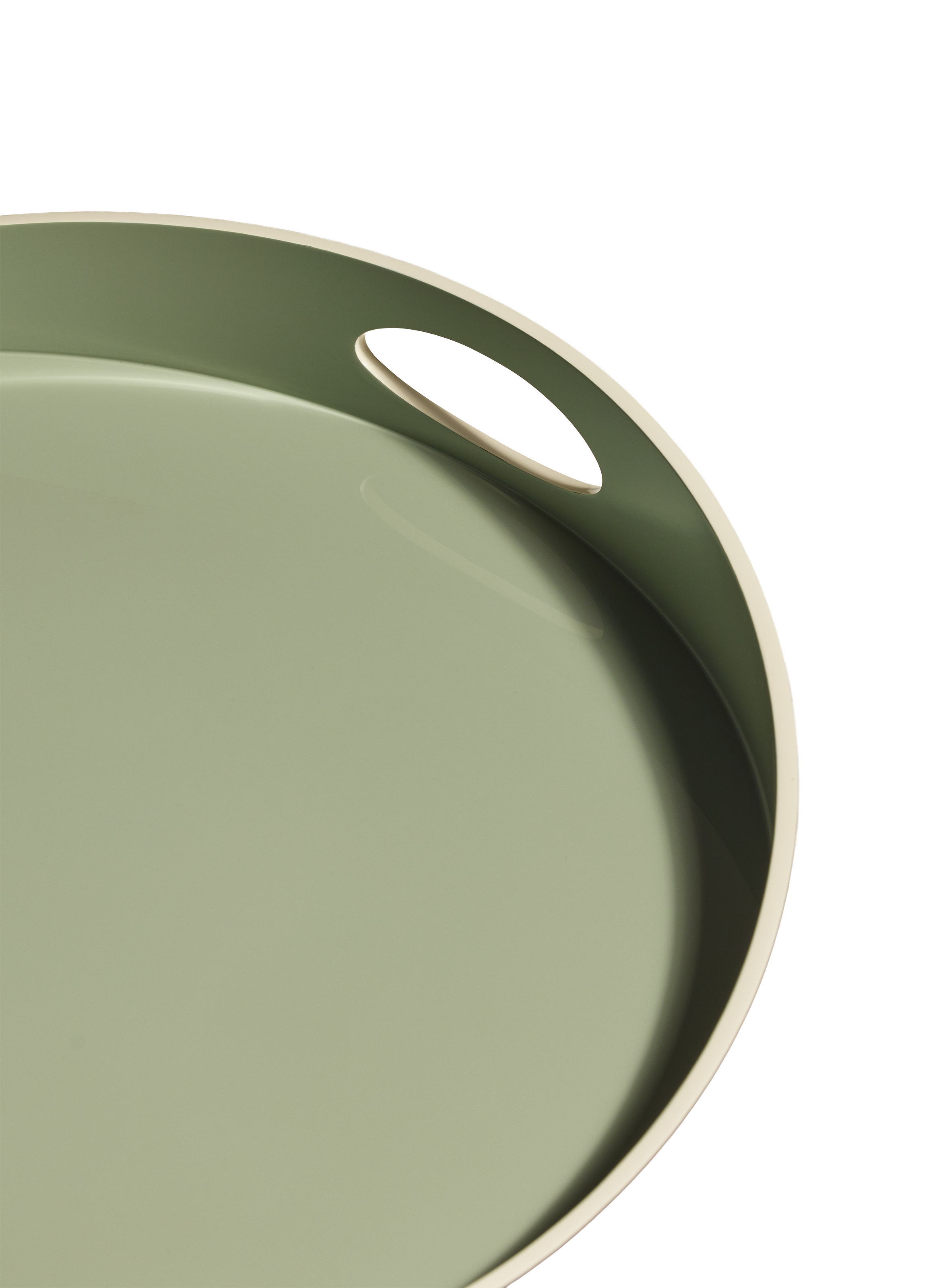 Plateau basile - grand modèle MAISON SARAH LAVOINE Vert