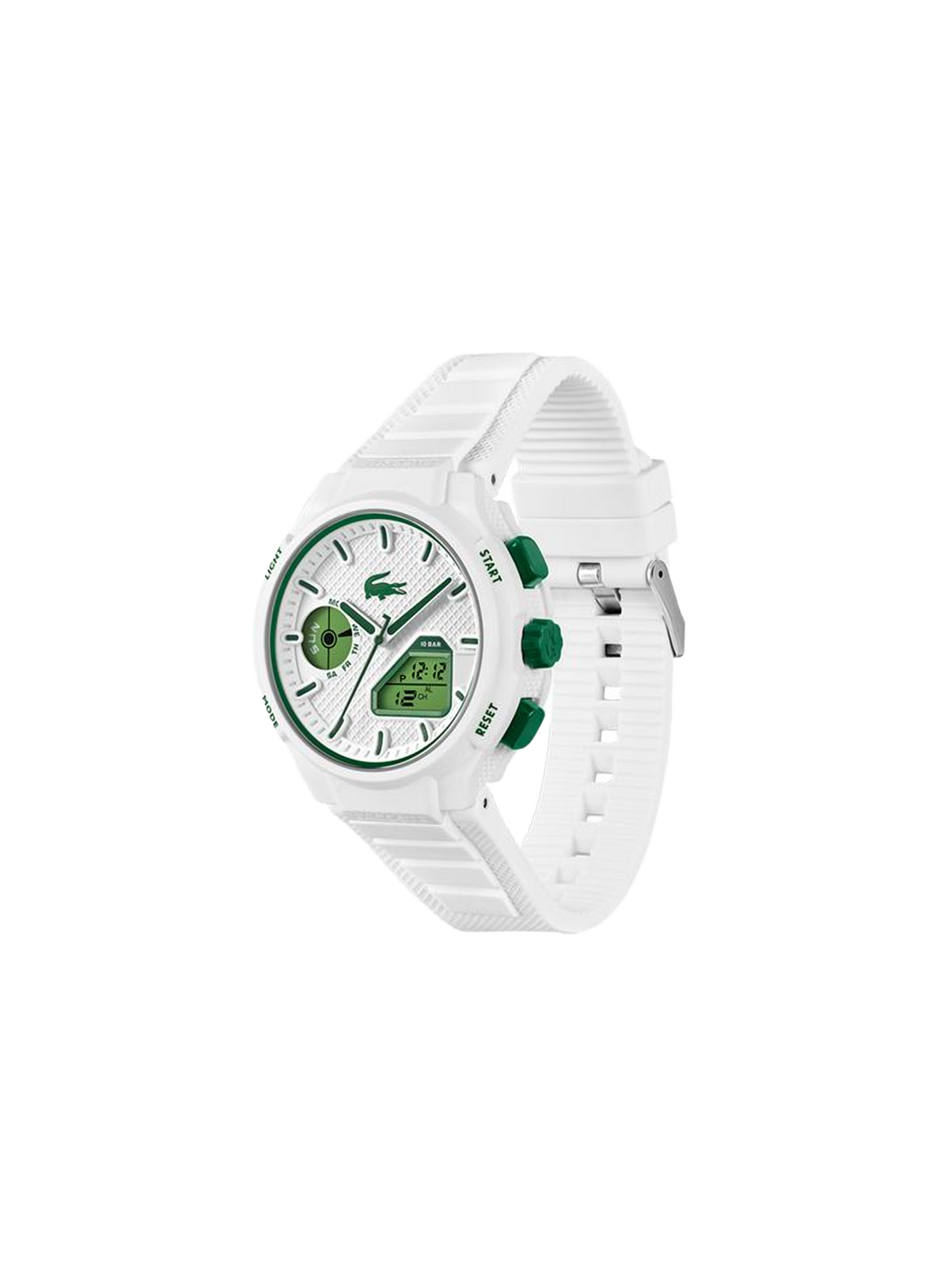 Montre quartz LC33 en silicone LACOSTE MONTRES Blanc