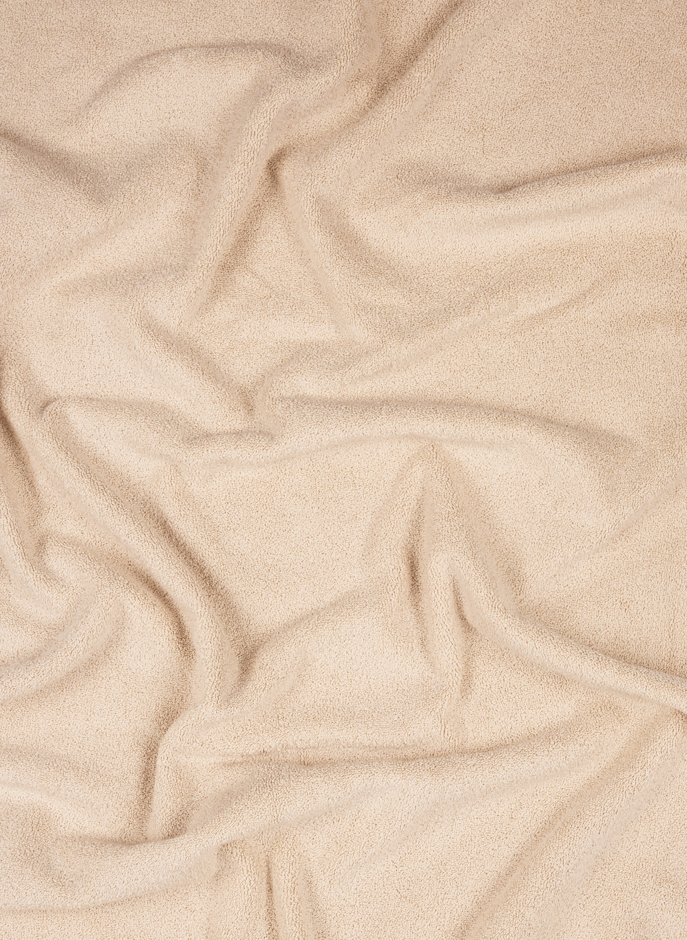 Biologische katoenen handdoek AU PRINTEMPS PARIS Beige