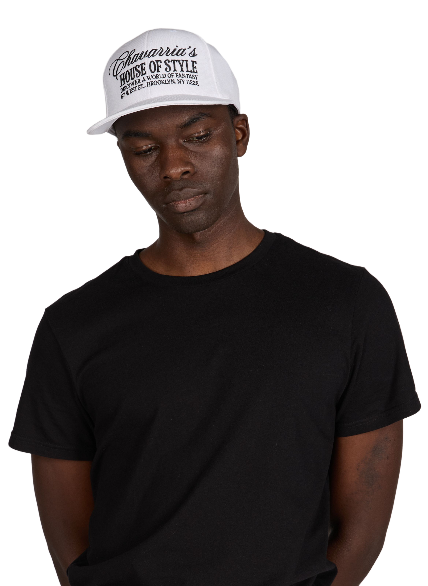 Casquette baseball brodée WILLY CHAVARRIA Blanc