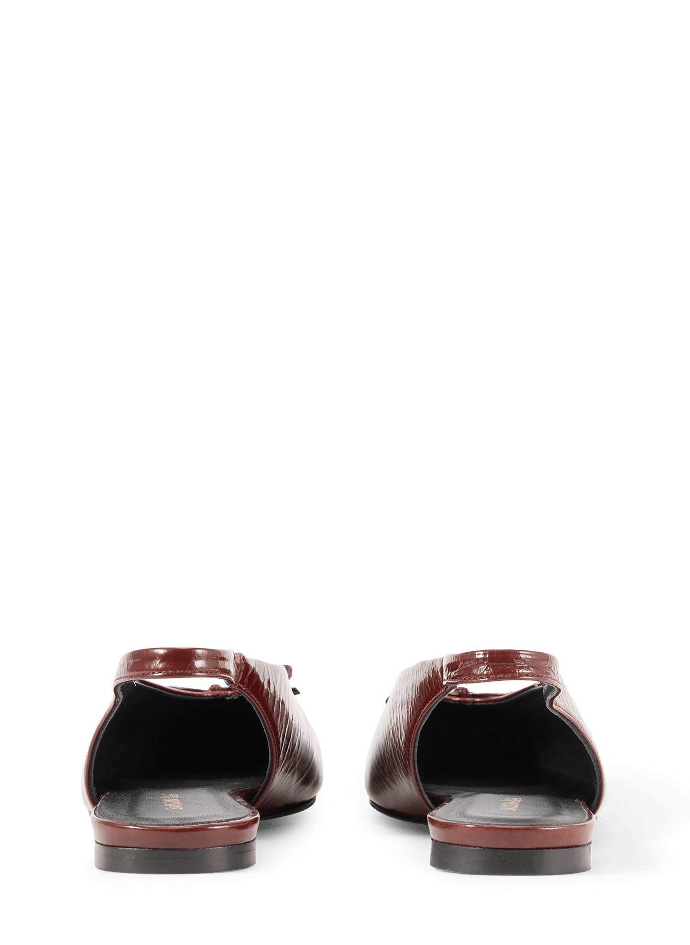 Slingbacks in patent leather SAISON 1865 Red
