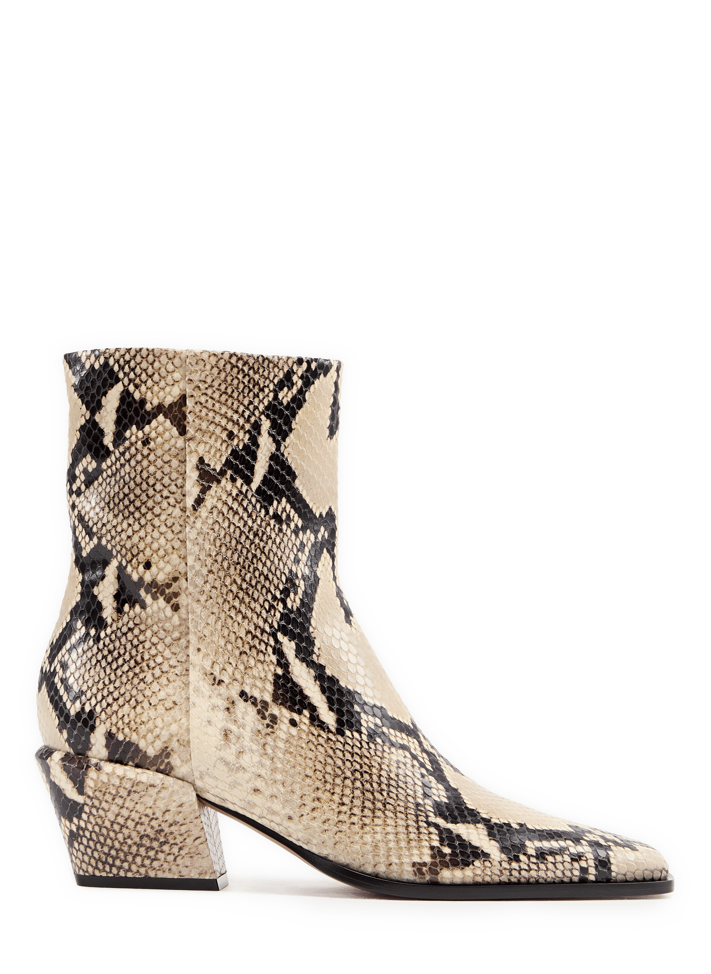 Stiefeletten Bettina aus bedrucktem Kalbsleder PARIS TEXAS Mehrfarbig