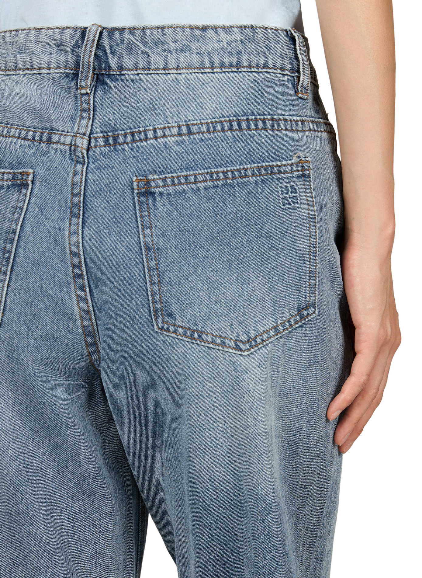 Weite Jeans ROUGE EDIT Blau