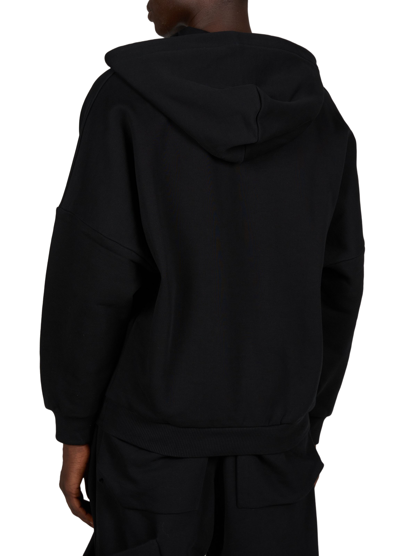Oversized cotton hoodie VIVIENNE WESTWOOD Black