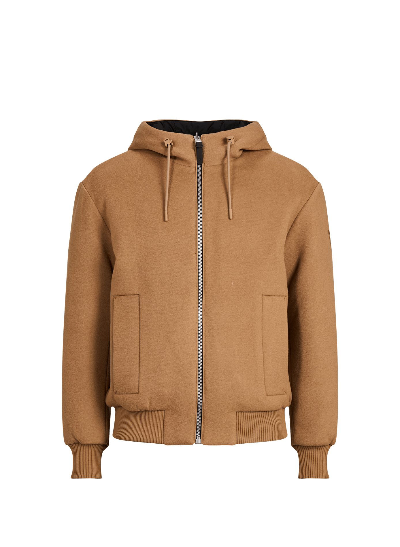 Jacke mit Stehkragen und Kapuze MACKAGE Beige