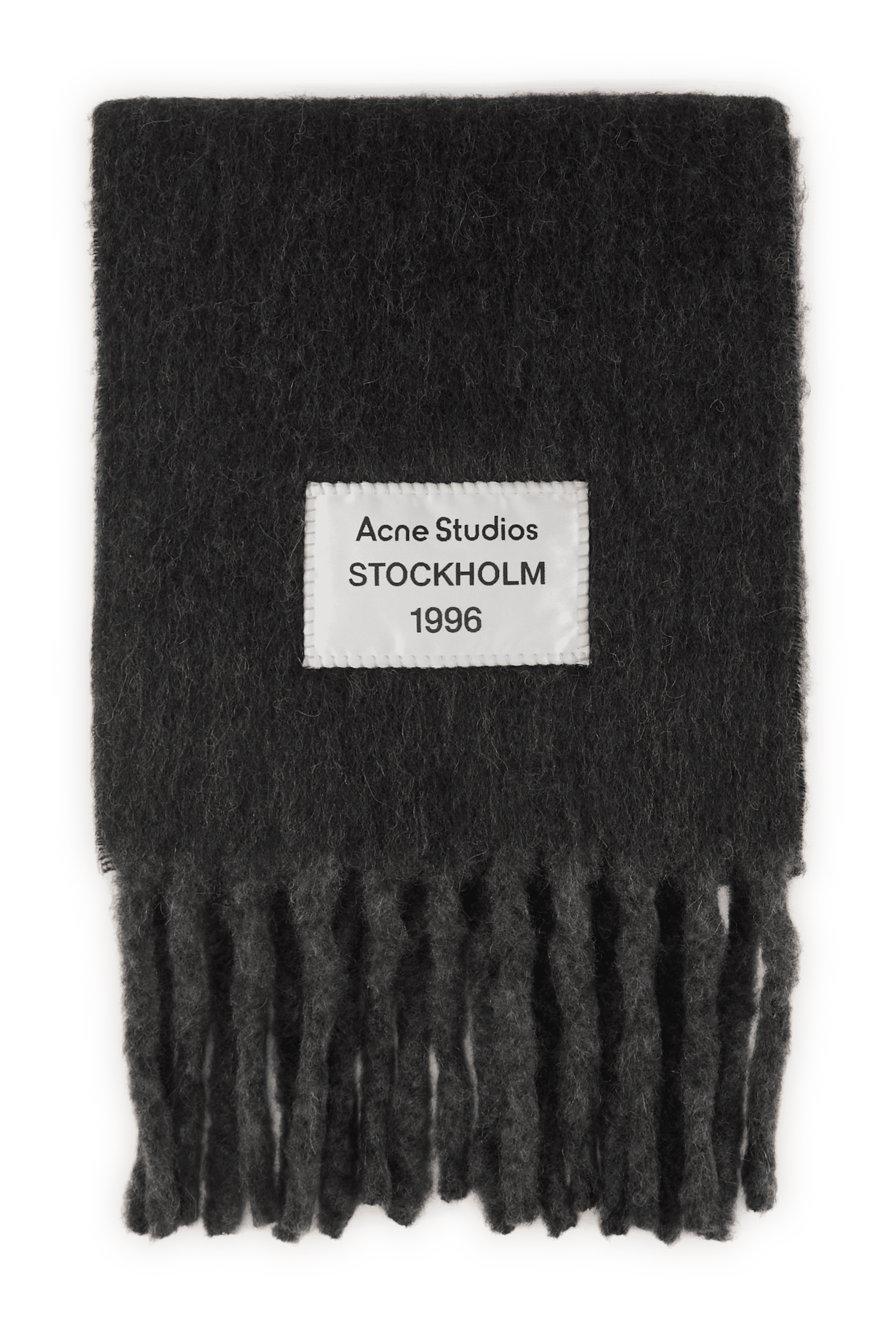 Schal aus Wollmischung ACNE STUDIOS Grau