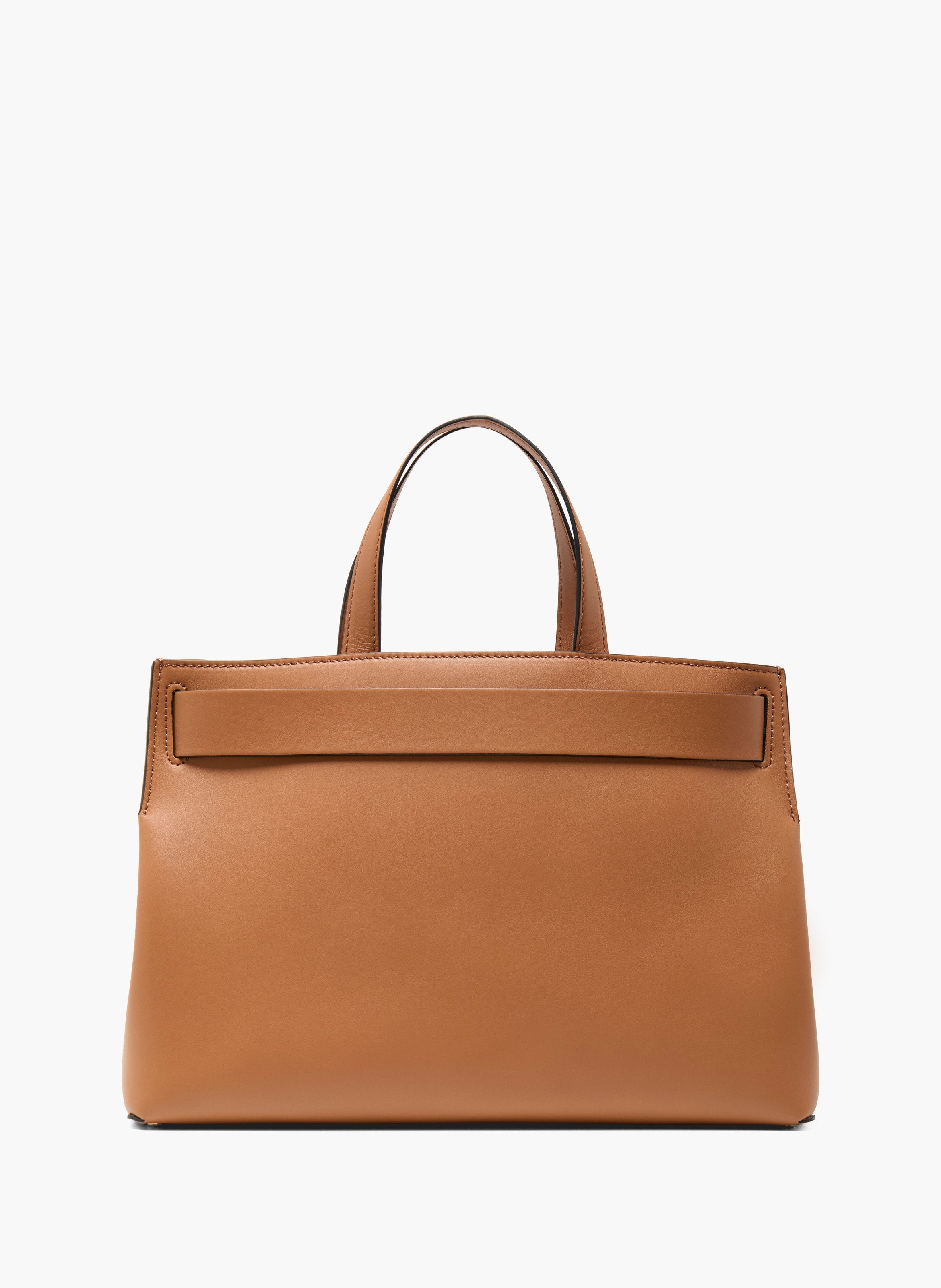 Sac carryall m angèle de lancel en cuir LANCEL Marron