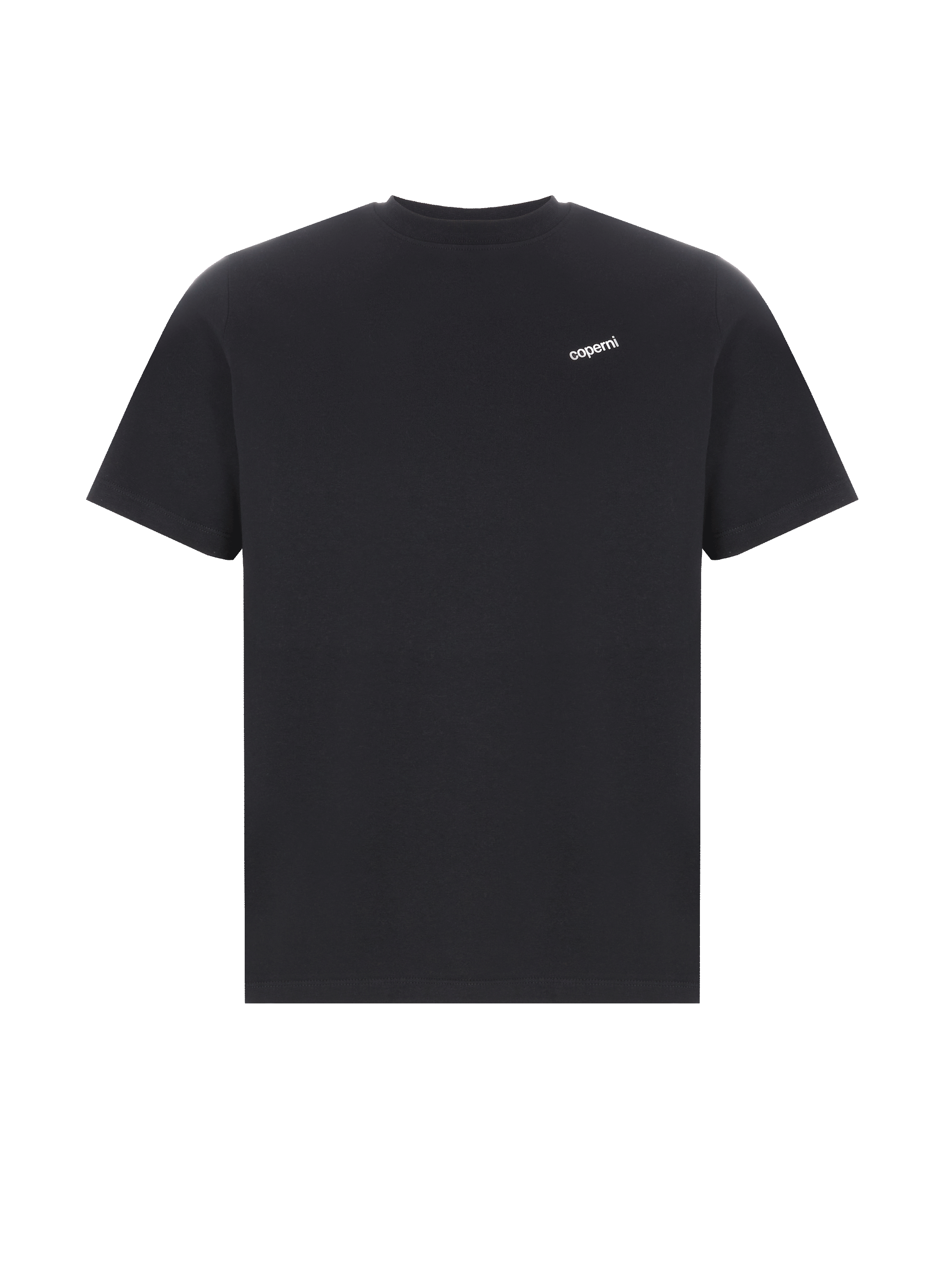 Boxy cotton T-shirt COPERNI Black