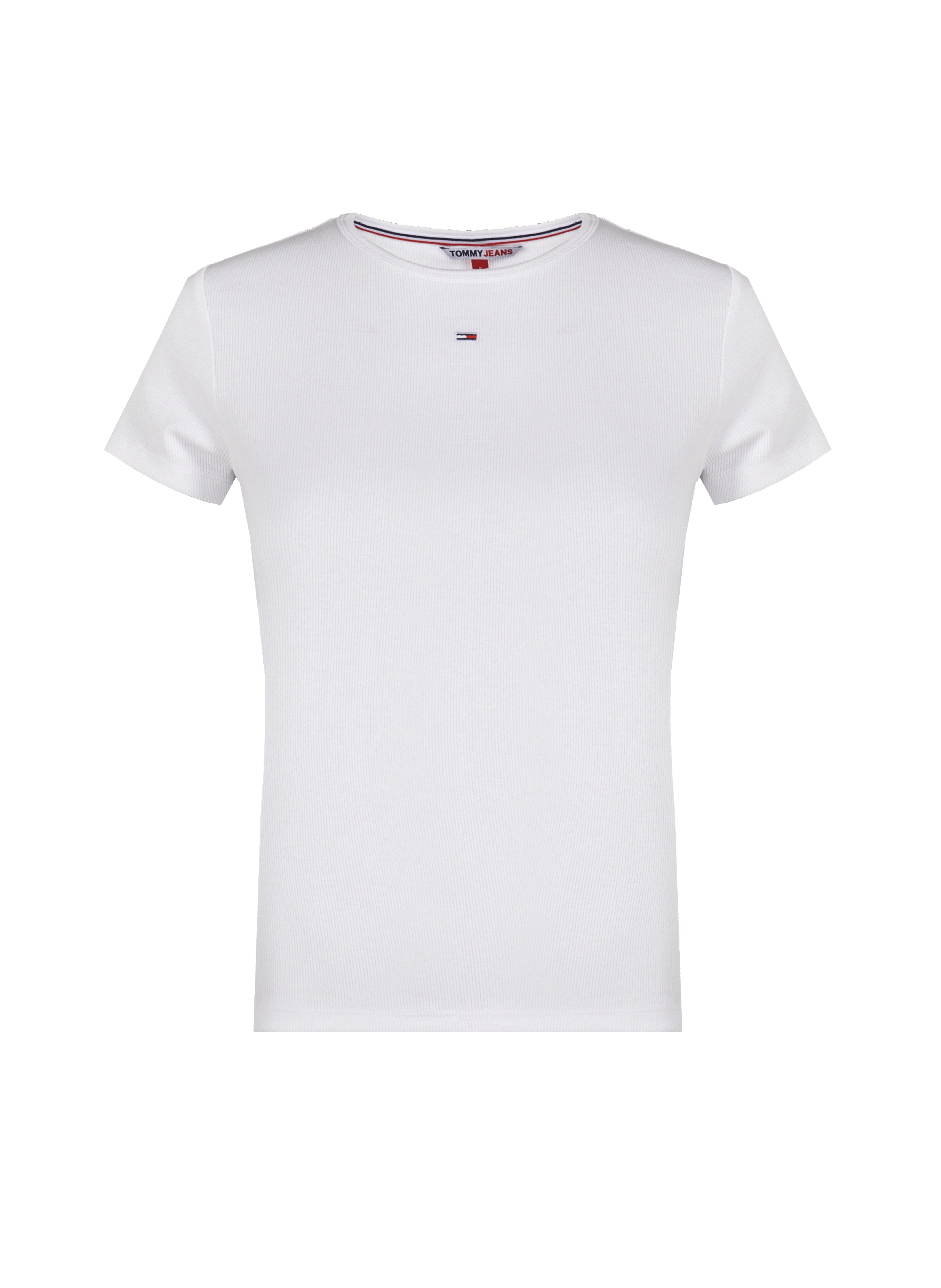 T-shirt côtelé en coton organique