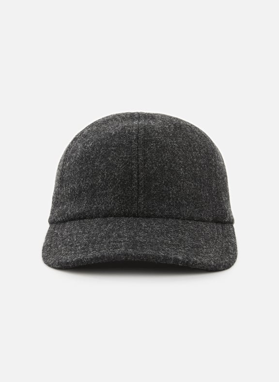 Wool-blend baseball cap Grey by SAISON 1865 SAISON 1865 Wool-blend baseball cap Grey