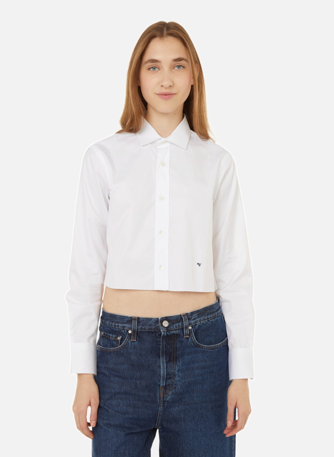 Button Down long-sleeve cotton Shirt HOMMEGIRLS