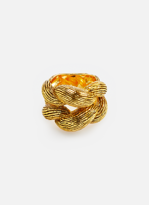 Golden grisell ring AURELIE BIDERMANN 