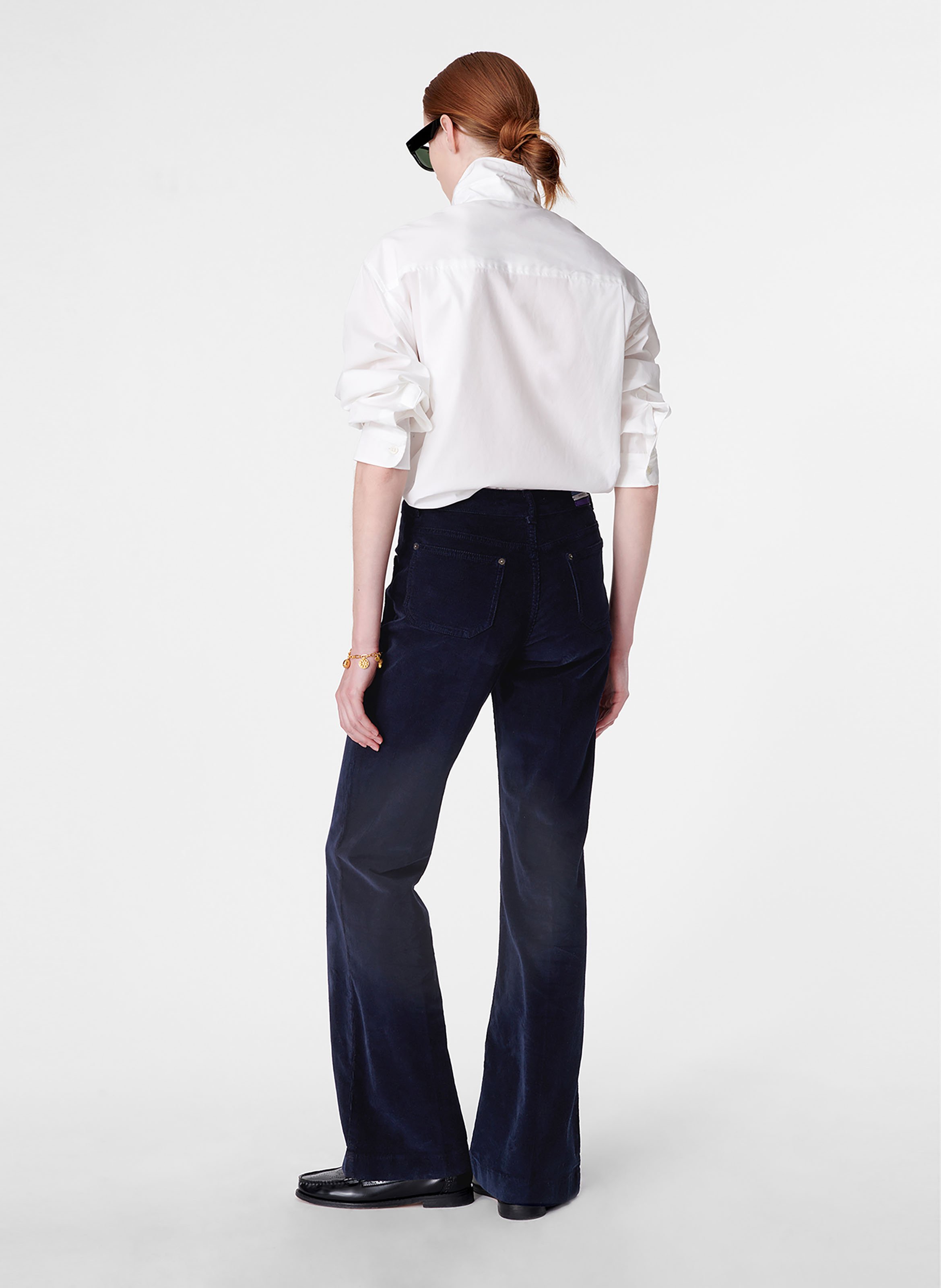 Pantalon Flare Dompay VANESSA BRUNO Bleu