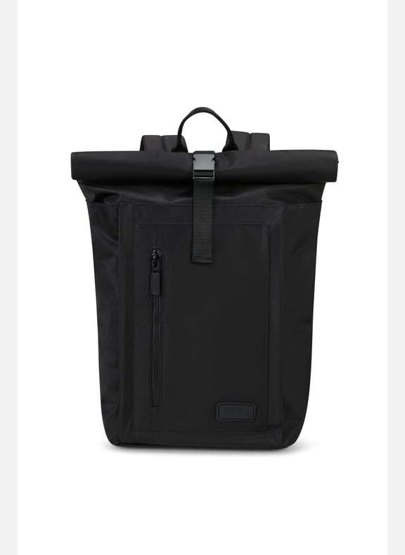 City plume sac à dos taille s rolltop Noir by LIPAULT PARIS LIPAULT PARIS City plume sac à dos taille s rolltop Noir