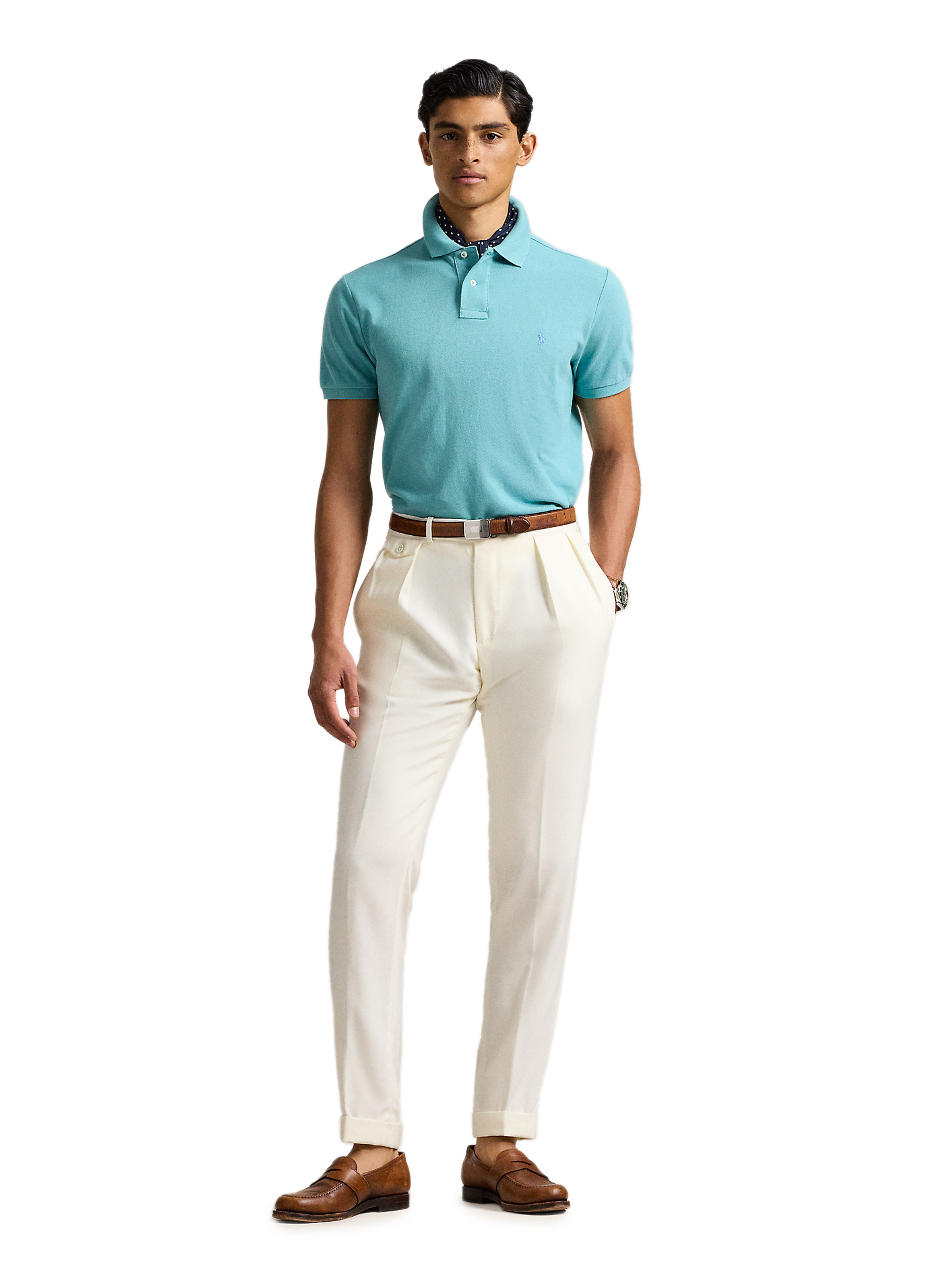 Polo en coton POLO RALPH LAUREN Vert