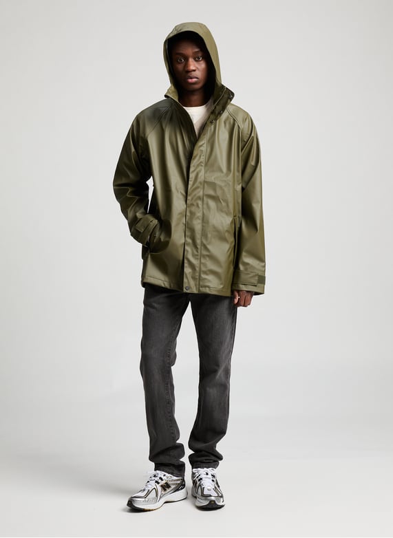 Veste imperméable à capuche | Vert by DIDRIKSONS Veste imperméable à capuche Vert