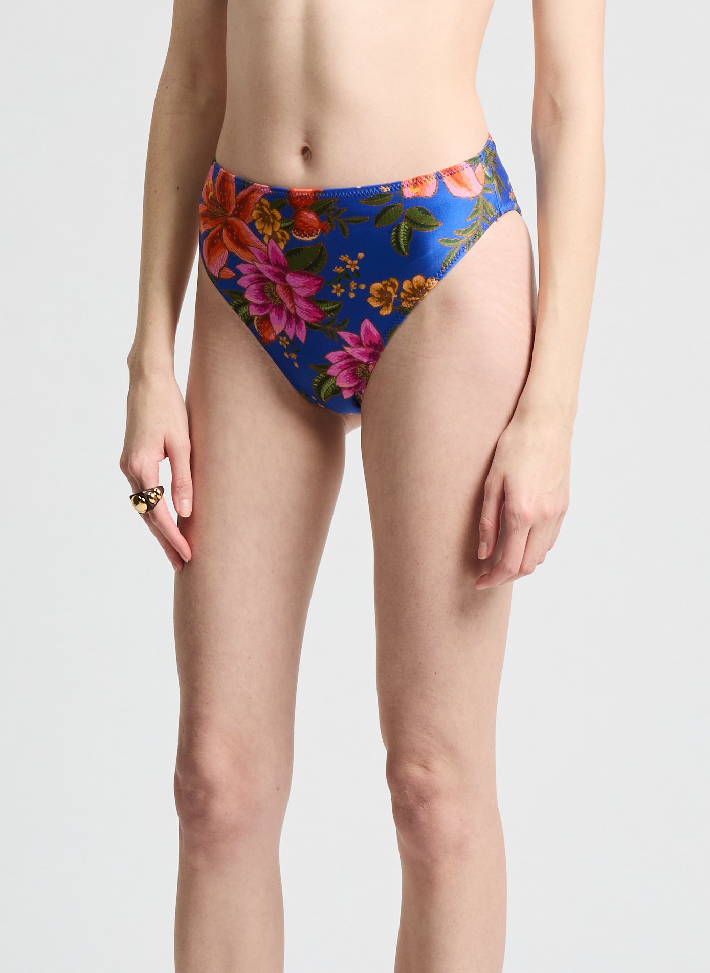 Slip de bain imprimé FARM RIO Bleu