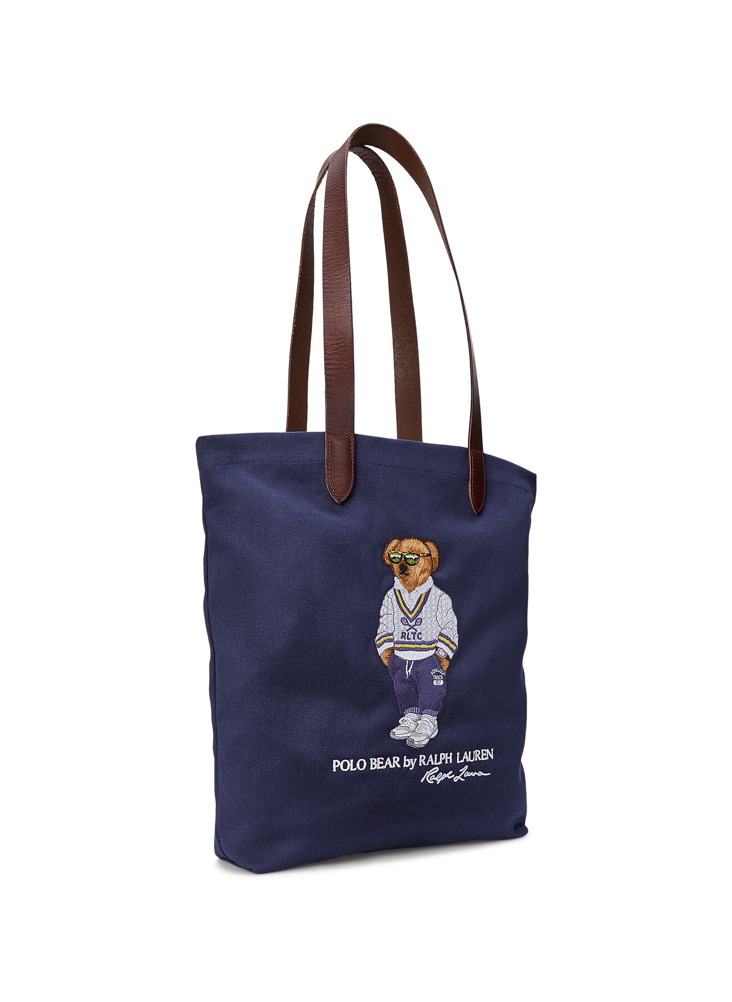 Tote bag à logo POLO RALPH LAUREN Bleu