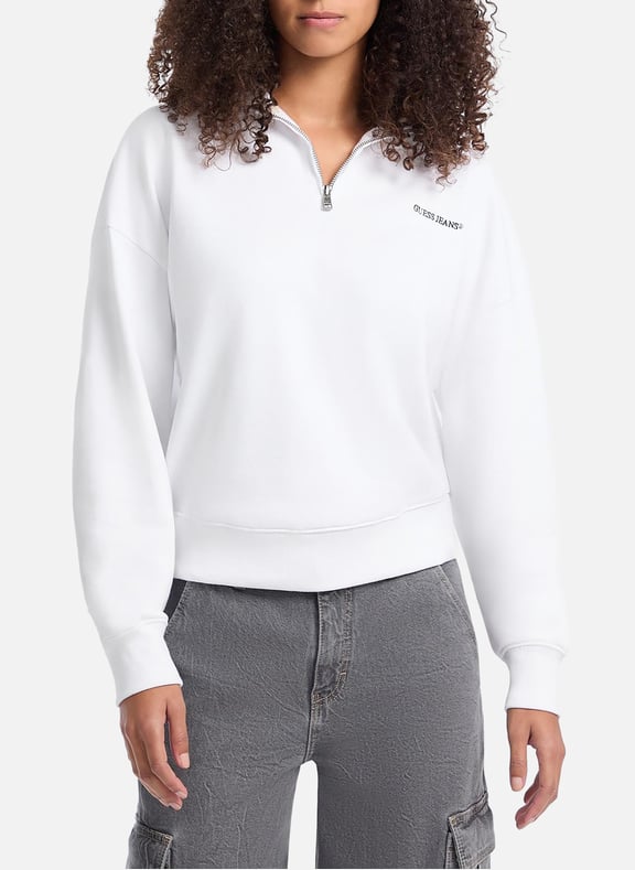 Cotton jumper White by GUESS GUESS Cotton jumper White