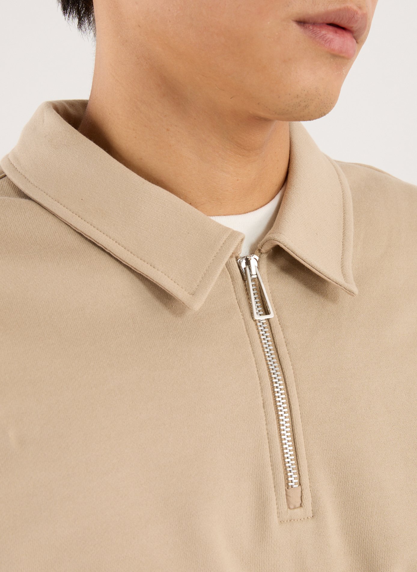 Sweatshirt col zippé en coton PAUL SMITH Multicolore