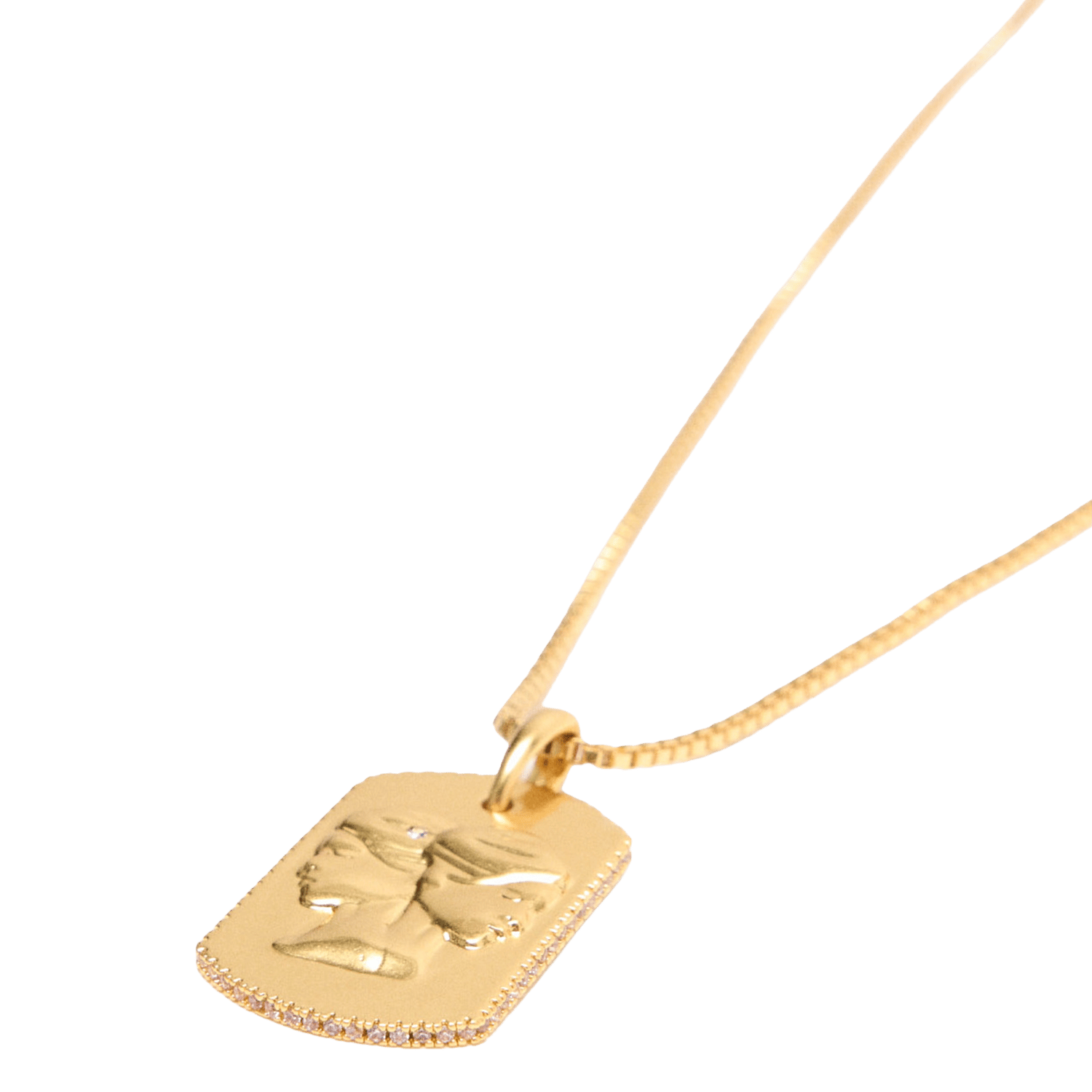 Collier en laiton MAJE Doré